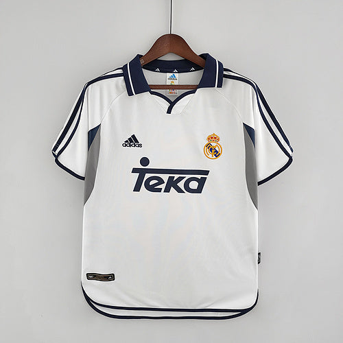 Retro Real Madrid 00 01 home 28B1 Completini Calcio Sport