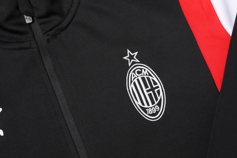 Tuta Milan - Black 23/24 Pronta Consegna