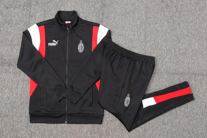 Tuta Milan - Black 23/24 Pronta Consegna