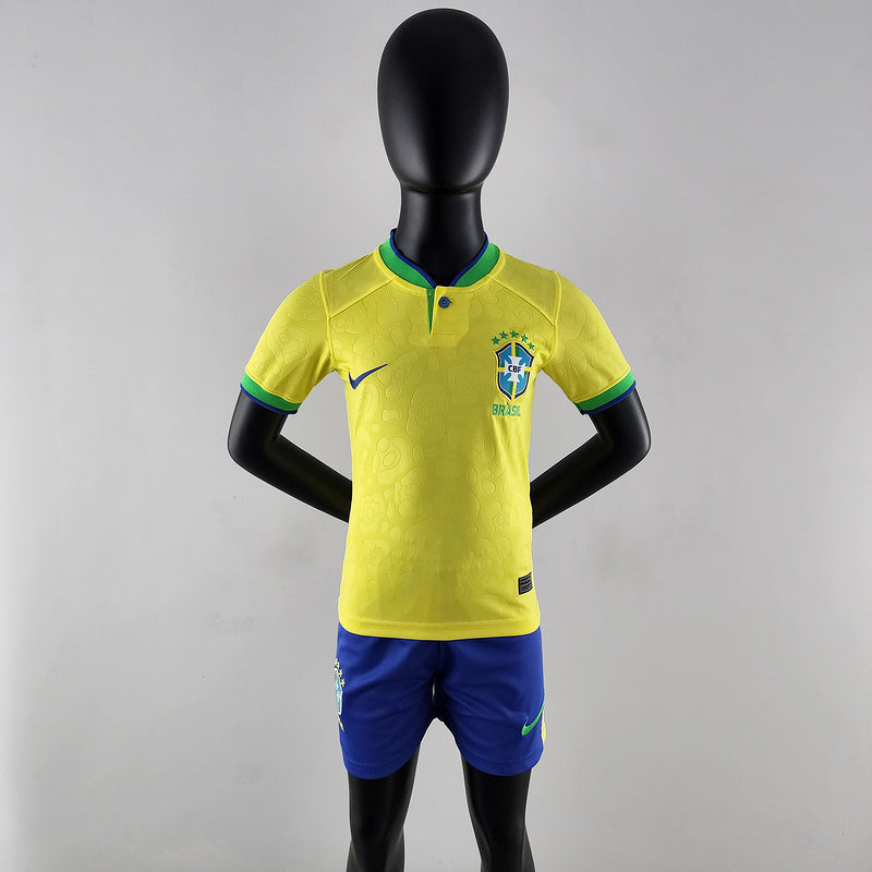 23/24 Kids Brazil World Cup Home (D04C)